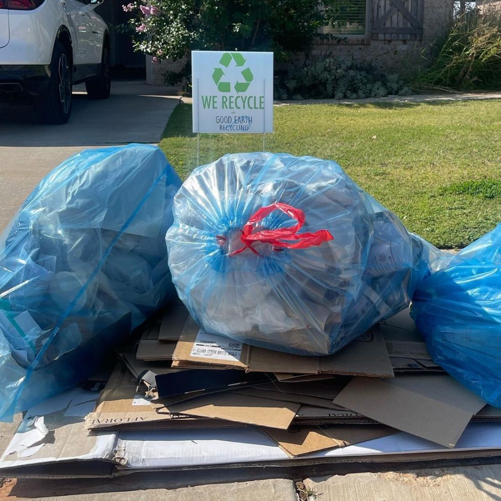 Real Good Recycle Professional Curbside Recycling Services | Good Earth Recycling